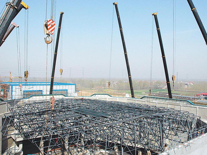 富锦网架高空滑移法